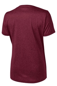 LST360 - Sport-Tek Ladies Heather Contender Scoop Neck Tee