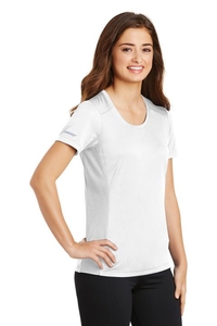 LST380 - Sport-Tek Ladies PosiCharge Elevate Scoop Neck Tee