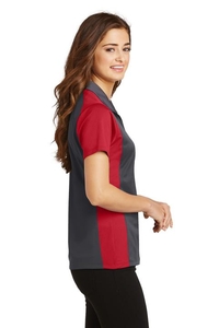 LST652 - Sport-Tek Ladies Colorblock Micropique Sport-Wick Polo