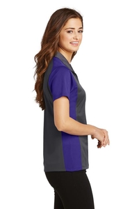 LST652 - Sport-Tek Ladies Colorblock Micropique Sport-Wick Polo
