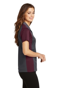 LST652 - Sport-Tek Ladies Colorblock Micropique Sport-Wick Polo