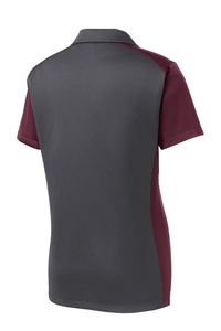 LST652 - Sport-Tek Ladies Colorblock Micropique Sport-Wick Polo