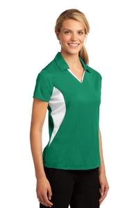 LST655 - Sport-Tek Ladies Side Blocked Micropique Sport-Wick Polo