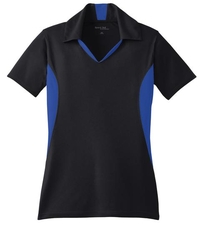 LST655 - Sport-Tek Ladies Side Blocked Micropique Sport-Wick Polo