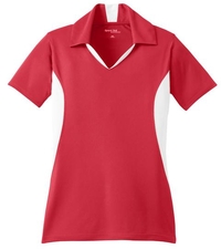 LST655 - Sport-Tek Ladies Side Blocked Micropique Sport-Wick Polo