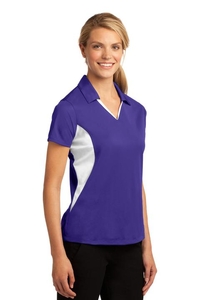 LST655 - Sport-Tek Ladies Side Blocked Micropique Sport-Wick Polo