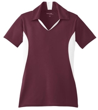 LST655 - Sport-Tek Ladies Side Blocked Micropique Sport-Wick Polo