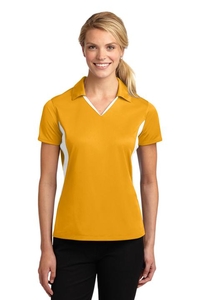 LST655 - Sport-Tek Ladies Side Blocked Micropique Sport-Wick Polo