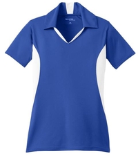 LST655 - Sport-Tek Ladies Side Blocked Micropique Sport-Wick Polo