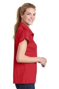 LST659 - Sport-Tek Ladies Contrast Stitch Micropique Sport-Wick Polo