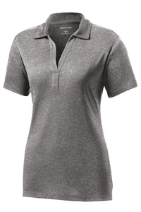LST660 - Sport-Tek Ladies Heather Contender Polo