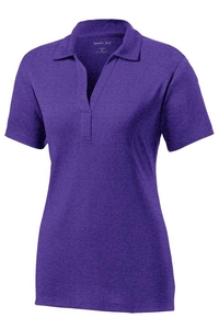 LST660 - Sport-Tek Ladies Heather Contender Polo