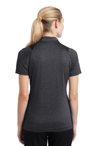 LST665 - Sport-Tek Ladies Heather Colorblock Contender Polo