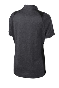 LST665 - Sport-Tek Ladies Heather Colorblock Contender Polo