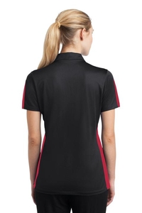 LST695 - Sport-Tek Ladies PosiCharge Active Textured Colorblock Polo