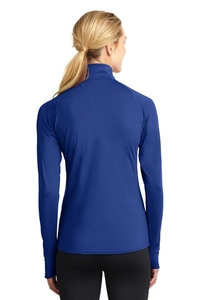 LST850 - Sport-Tek Ladies Sport-Wick Stretch 1/2-Zip Pullover