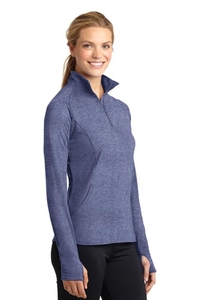 LST850 - Sport-Tek Ladies Sport-Wick Stretch 1/2-Zip Pullover