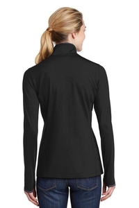 LST853 - Sport-Tek Ladies Sport-Wick Stretch Contrast Full-Zip Jacket. LST853