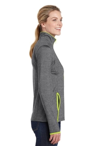 LST853 - Sport-Tek Ladies Sport-Wick Stretch Contrast Full-Zip Jacket. LST853