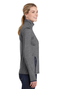 LST853 - Sport-Tek Ladies Sport-Wick Stretch Contrast Full-Zip Jacket. LST853