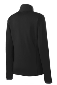 LST853 - Sport-Tek Ladies Sport-Wick Stretch Contrast Full-Zip Jacket. LST853