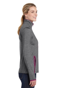 LST853 - Sport-Tek Ladies Sport-Wick Stretch Contrast Full-Zip Jacket. LST853
