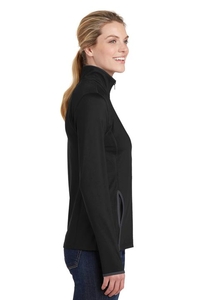 LST853 - Sport-Tek Ladies Sport-Wick Stretch Contrast Full-Zip Jacket. LST853