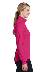 LST860 - Sport-Tek Ladies Sport-Wick Textured 1/4-Zip Pullover.  LST860