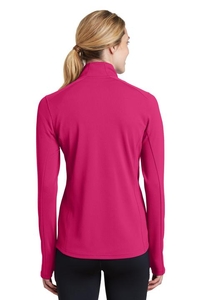 LST860 - Sport-Tek Ladies Sport-Wick Textured 1/4-Zip Pullover.  LST860