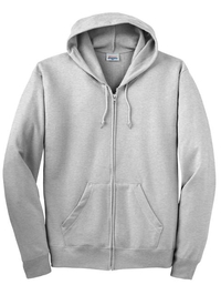 P180 - Hanes - EcoSmart Full-Zip Hooded Sweatshirt