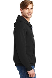 P180 - Hanes - EcoSmart Full-Zip Hooded Sweatshirt