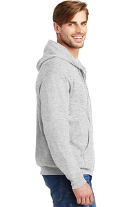 P180 - Hanes - EcoSmart Full-Zip Hooded Sweatshirt