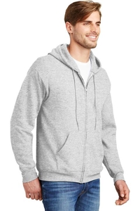 P180 - Hanes - EcoSmart Full-Zip Hooded Sweatshirt