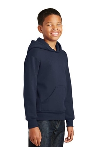 P470 - Hanes - Youth EcoSmart Pullover Hooded Sweatshirt. P470
