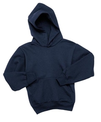 P470 - Hanes - Youth EcoSmart Pullover Hooded Sweatshirt. P470