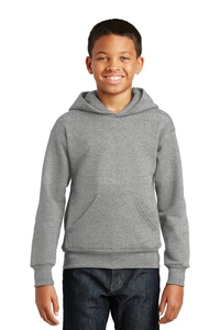 P470 - Hanes - Youth EcoSmart Pullover Hooded Sweatshirt.  P470