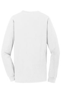 PC099LSP - Port & Company Pigment Dyed Long Sleeve Pocket Tee