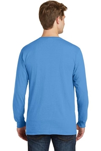 PC099LSP - Port & Company Pigment Dyed Long Sleeve Pocket Tee