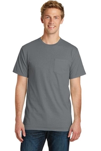 PC099P - Port & Company Pigment Dyed Pocket Tee