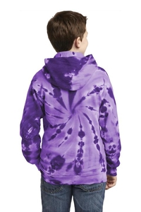 PC146Y - Port & Company Youth Tie-Dye Pullover Hooded Sweatshirt