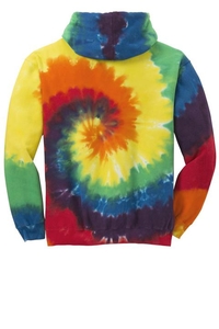 PC146Y - Port & Company Youth Tie-Dye Pullover Hooded Sweatshirt