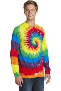 PC147LS - Port & Company Tie-Dye Long Sleeve Tee.  PC147LS