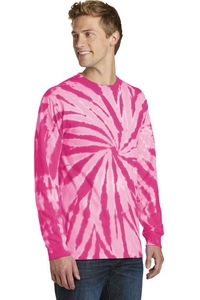 PC147LS - Port & Company Tie-Dye Long Sleeve Tee.  PC147LS