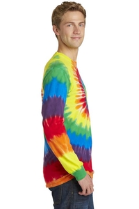 PC147LS - Port & Company Tie-Dye Long Sleeve Tee.  PC147LS
