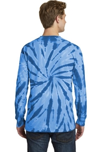 PC147LS - Port & Company Tie-Dye Long Sleeve Tee.  PC147LS