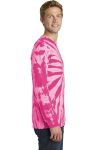 PC147LS - Port & Company Tie-Dye Long Sleeve Tee.  PC147LS