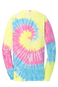 PC147LS - Port & Company Tie-Dye Long Sleeve Tee.  PC147LS