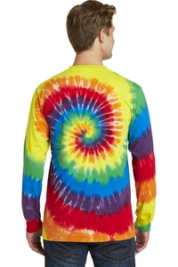 PC147LS - Port & Company Tie-Dye Long Sleeve Tee.  PC147LS
