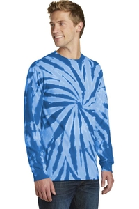 PC147LS - Port & Company Tie-Dye Long Sleeve Tee.  PC147LS