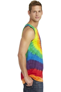 PC147TT - Port & Company Tie-Dye Tank Top.  PC147TT